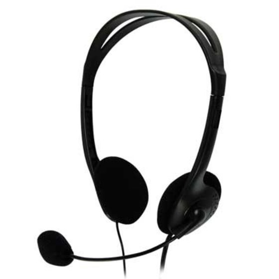 BXL-HEADSET 1 BLACK STEREO HEADSET - (5412810159901)