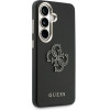 Guess Pu 4G Resin Metal Logo Case For Samsung Galaxy S26+ Black - (GUHCS26M5PS4RGGK)