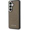 Guess Pu Perforated 4G Logo Magnetic Case For Samsung Galaxy S26 Brown - (GUHMS26S5PG4SRGW)