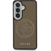 Guess Pu Perforated 4G Logo Magnetic Case For Samsung Galaxy S26 Brown - (GUHMS26S5PG4SRGW)