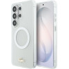 LACOSTE PC/Tpu Frosted Finish Gold Logo Magnetic Case For Samsung Galaxy S26 Ultra White - (LCHMS26LUFWAH)