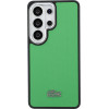 LACOSTE Petit Pique Metal Logo Magnetic Case For Samsung Galaxy S26 Ultra Estragon Green - (LCFCMS26LPLAN)