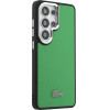 LACOSTE Petit Pique Metal Logo Magnetic Case For Samsung Galaxy S26 Ultra Estragon Green - (LCFCMS26LPLAN)