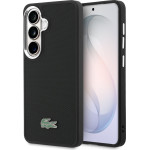 LACOSTE Petit Pique Metal Logo Magnetic Case For Samsung Galaxy S26+ Black - (LCFCMS26MPLAK)