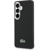 LACOSTE Petit Pique Metal Logo Magnetic Case For Samsung Galaxy S26+ Black - (LCFCMS26MPLAK)