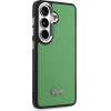 LACOSTE Petit Pique Metal Logo Magnetic Case For Samsung Galaxy S26+ Estragon Green - (LCFCMS26MPLAN)
