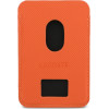 LACOSTE Pu Iconic Petit Pique Magsafe Wallet Orange - (LCWMSPLAO)