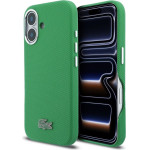 LACOSTE Pvc Iconic Petit Pique Metal Logo Magsafe Case For Iphone 16 Estragon Green - (LCFCMP16SPLAN)
