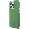 LACOSTE Pvc Iconic Petit Pique Metal Logo Magsafe Case For Iphone 16 Pro Max Estragon Green - (LCFCMP16XPLAN)