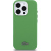 LACOSTE Pvc Iconic Petit Pique Metal Logo Magsafe Case For Iphone 16 Pro Max Estragon Green - (LCFCMP16XPLAN)