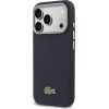 LACOSTE Pvc Petit Pique Semi Wrap Magsafe Case For Iphone 17 Pro Max Navy - (LCSCMP17XPLAV)