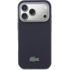 LACOSTE Pvc Petit Pique Semi Wrap Magsafe Case For Iphone 17 Pro Max Navy - (LCSCMP17XPLAV)