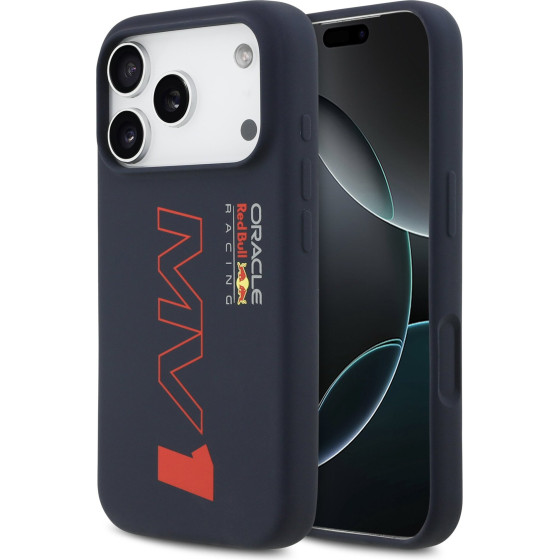 Red Bull Silicone MV1 Magsafe Case For Iphone 17 Pro Navy - (RBHMP17L24SIMV1V)