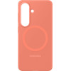 Samsung EF-ES942COe Silicone Magnet Cover For Galaxy S26 Coral Red - (EF-ES942COEGWW)
