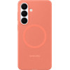 Samsung EF-ES947COe Silicone Magnet Cover For Galaxy S26+ Coral Red - (EF-ES947COEGWW)