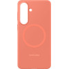 Samsung EF-ES947COe Silicone Magnet Cover For Galaxy S26+ Coral Red - (EF-ES947COEGWW)
