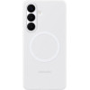 Samsung EF-ES947CWe Silicone Magnet Cover For Galaxy S26+ White - (EF-ES947CWEGWW)