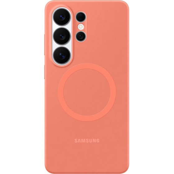 Samsung EF-ES948COe Silicone Magnet Cover For Galaxy S26 Ultra Coral Red - (EF-ES948COEGWW)