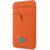 LACOSTE Card Wallet Petit Pique Magsafe Orange - (LCWMSPLAO)