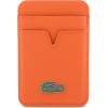 LACOSTE Card Wallet Petit Pique Magsafe Orange - (LCWMSPLAO)