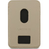 LACOSTE Card Wallet Petit Pique Magsafe Taupe - (LCWMSPLAT)