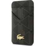 LACOSTE Card Wallet Pvc Blend Magsafe Brown - (LCWMSPBSMW)