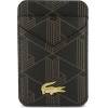 LACOSTE Card Wallet Pvc Blend Magsafe Brown - (LCWMSPBSMW)