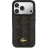 LACOSTE Case + Wallet Set Pvc Blend Magsafe For Iphone 17 Pro Max Brown - (LCHMBWP17XPBSMW)