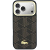LACOSTE Case Pvc Blend Stand For Iphone 17 Pro Max Brown - (LCHMP17XPCBSMW)