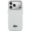 LACOSTE Case Semi Wrap Petit Pique Magsafe For Iphone 17 Pro Max Light Grey - (LCSCMP17XPLAG)