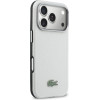 LACOSTE Case Semi Wrap Petit Pique Magsafe For Iphone 17 Pro Max Light Grey - (LCSCMP17XPLAG)