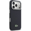 LACOSTE Case Semi Wrap Petit Pique Magsafe For Iphone 17 Pro Navy Blue - (LCSCMP17LPLAV)