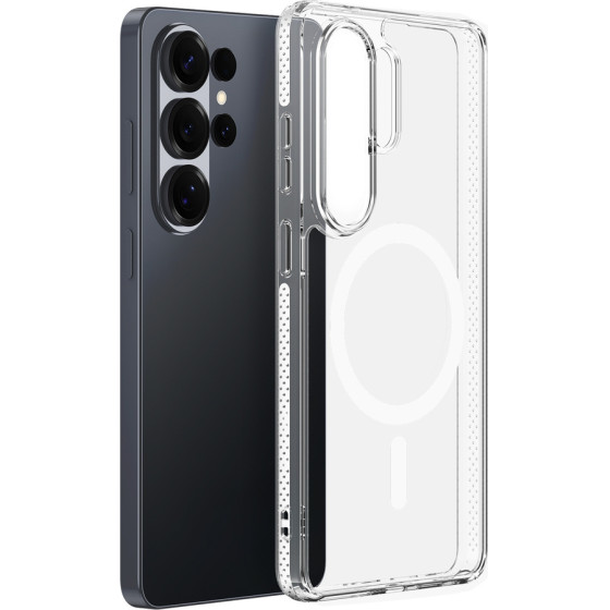 Dux Ducis Clin Mag Case Compatible With Magsafe For Samsung S26 Ultra - Transparent - (Clin Mag Samsung S26 Ultra Clear)