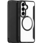 Dux Ducis Skin X Pro Magsafe Compatible Wallet Case For Samsung Galaxy S26 - Black - (Skin X Pro S26 Black)