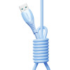 Joyroom S-A59 Vibrant Series 3A USB-A - USB-C Cable 1.2m - Blue - (S-A59 A-C 3A 1.2m blue)