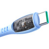 Joyroom S-A59 Vibrant Series 3A USB-A - USB-C Cable 1.2m - Blue - (S-A59 A-C 3A 1.2m blue)