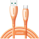 Joyroom S-A59 Vibrant Series 3A USB-A - USB-C Cable 1.2m - Orange - (S-A59 A-C 3A 1.2m orange)