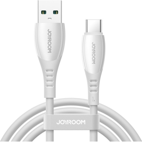 Joyroom S-A59 Vibrant Series 3A USB-A - USB-C Cable 1.2m - White - (S-A59 A-C 3A 1.2m white)