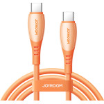 Joyroom S-A59 Vibrant Series 60W USB-C - USB-C Cable 1.2m - Orange - (S-A59 C-C 60W 1.2m orange)