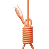 Joyroom S-A59 Vibrant Series 60W USB-C - USB-C Cable 1.2m - Orange - (S-A59 C-C 60W 1.2m orange)