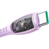 Joyroom S-A59 Vibrant Series 60W USB-C - USB-C Cable 1.2m - Purple - (S-A59 C-C 60W 1.2m purple)
