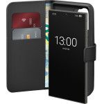Puro Eco-Leather Case For Samsung Galaxy S26 Ultra With Wallet - Black - (PUSGS26UBOOKC8BLK)