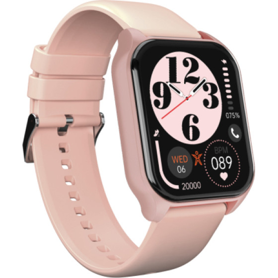 SBS Onetrack Smart Watch Pink - (GLBEATSQUAREP)