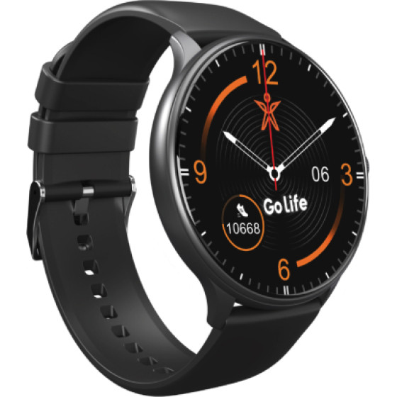 SBS Roundtrack Smart Watch Black - (GLBEATROUNDK)