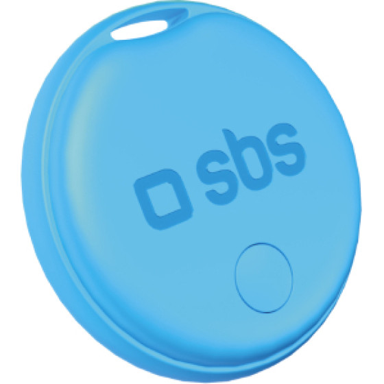SBS Tracker My Dual Compatible With Apple Find My / Android Find Hub Blue - (TEFINDTAGAPGOC)