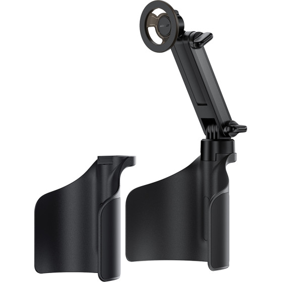 Acefast - Car Holder (D62) - Magnetic, With 2 Bases, N52 Magnets, Multi-Angle Adjustment, Non-Slip Silicone, Universal - Black