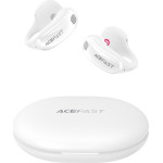 Acefast - Wireless Earbuds Aceclip Pro (FA006) - Ows Stereo, Bt 5.4, Dual-Mic Noise Cancelling, 400mAh, IP55, Type-C - White