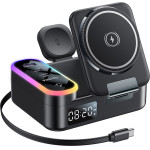 Yesido - Wireless Charging Station - 8in1, MagSafe, Fast Charging, For iPhone, Apple Watch, Earbuds, 65W - Black - (DS38)