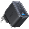 Anker Wall Charger Nano, 70W, 3.5A, 1 x USB-A - 2 x USB-C, Black - (A121AL11)