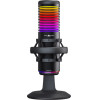 White Shark Touch Control Microphone DSM-07 Rgb Light Black - (EKTARA)